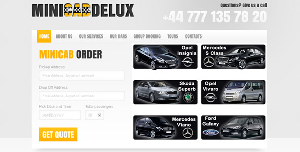 Mini cab delux